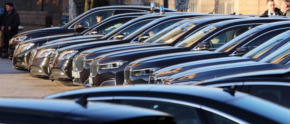 Schwarze Schiffe. Auch wenn Tesla in Brandenburg baut – auf der Liste für Dienstwagen stehen andere Modelle.