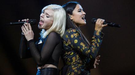 Ein erneutes ESC-Debakel soll 2020 verhindert werden. Das deutsche Pop-Duo "Sisters" mit Carlotta Truman (L) und Laurita Spinelli kam 2019 in Tel Aviv nur auf den vorletzten Platz.