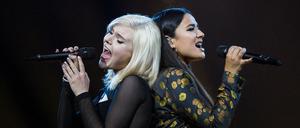 Ein erneutes ESC-Debakel soll 2020 verhindert werden. Das deutsche Pop-Duo "Sisters" mit Carlotta Truman (L) und Laurita Spinelli kam 2019 in Tel Aviv nur auf den vorletzten Platz.