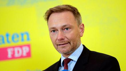 Will einen Übergangsministerpräsidenten für Thüringen: FDP-Chef Christian Lindner. 