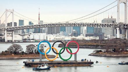 Olympia in Gefahr? Noch sind die Organisatoren der Sommerspiele in Tokio nur besorgt.