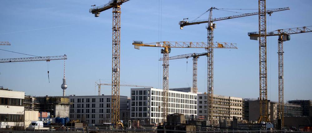 Wohnungsbau in Berlin.