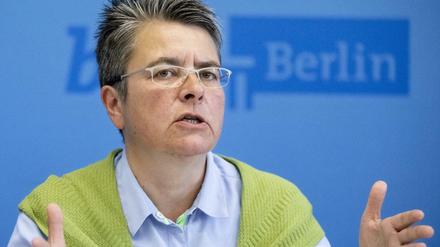 Monika Herrmann (Grüne), Bezirksbürgermeisterin von Friedrichshain-Kreuzberg.