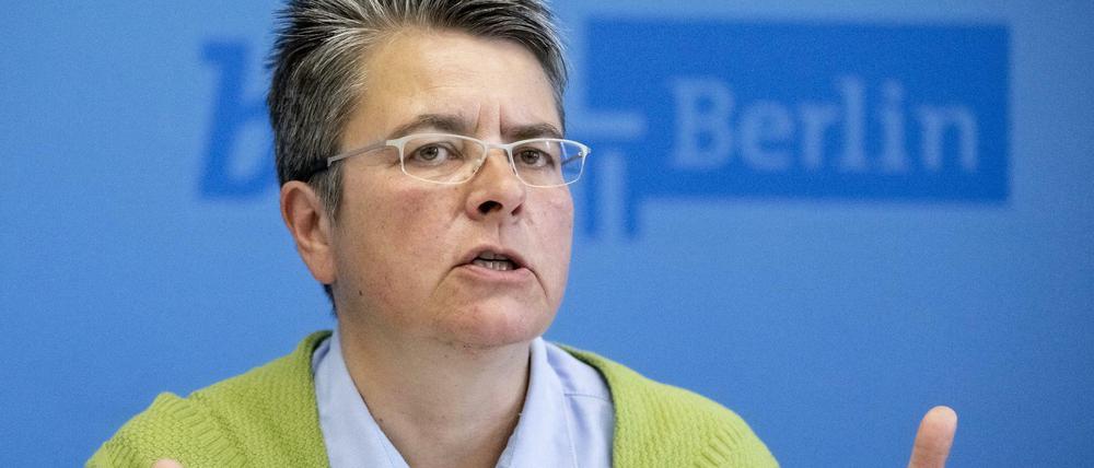 Monika Herrmann (Grüne), Bezirksbürgermeisterin von Friedrichshain-Kreuzberg.