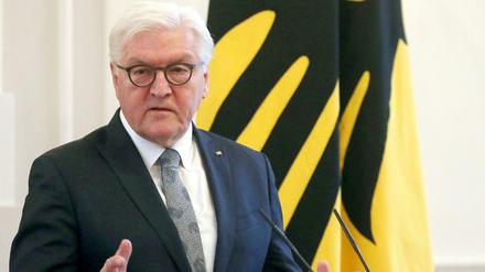 Der Bundespräsident Frank-Walter Steinmeier.