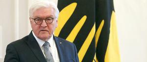 Der Bundespräsident Frank-Walter Steinmeier.