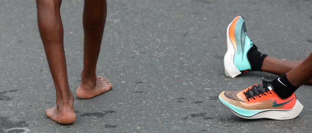 Ist es schon Doping oder doch nur ein Schuh: der Vaporfly.