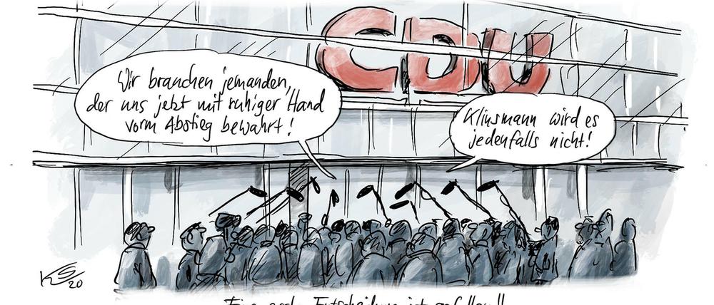 Personaldebatten bei der CDU.
