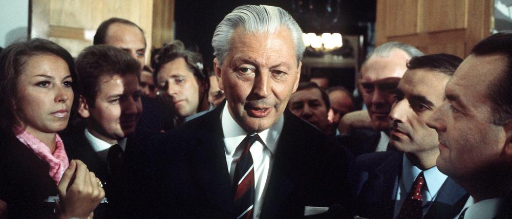 Ex-Bundeskanzler und CDU-Politiker Kurt-Georg Kiesinger war im Dritten Reich in Leitungsfunktion im Auswärtigen Amt tätig.