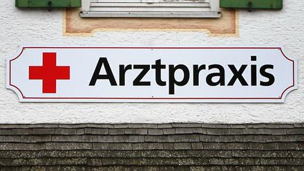 Eine Arztpraxis (Symbolbild).