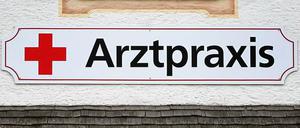 Eine Arztpraxis (Symbolbild).