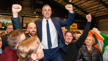 Die republikanische Sinn-Fein-Partei feiert einen historischen Erfolg.