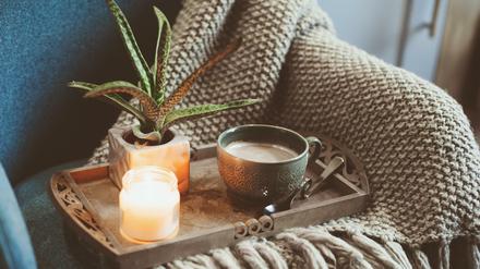 Ohne Kerzen geht nix bei Hygge.