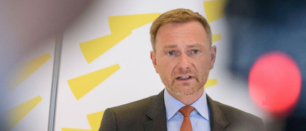 Der FDP-Chef Christian Lindner.