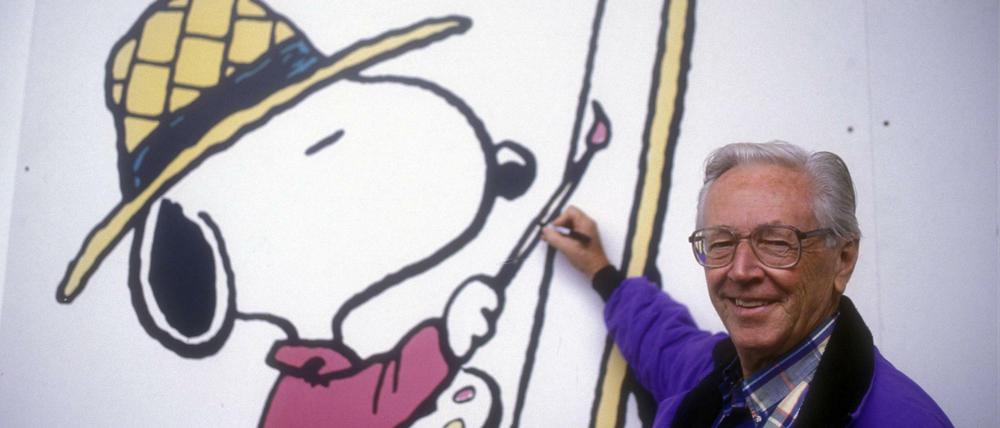 Charles M. Schulz und seine wohl bekannteste Figur