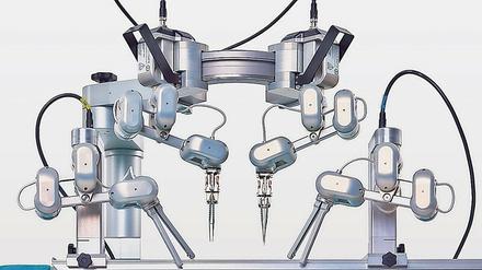 Dr. Robot: Das Assistenzsystem MUSA ist teils besser als gute Chirurgen. 