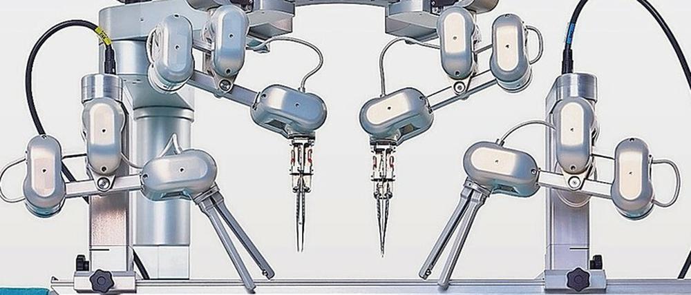 Dr. Robot: Das Assistenzsystem MUSA ist teils besser als gute Chirurgen. 