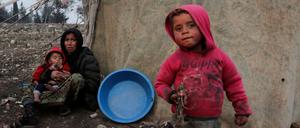 Flüchtlinge aus Idlib in Afrin