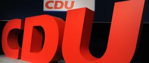 Unübersehbar CDU.