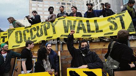 Unerhört. Die Proteste der Occupy-Wall-Street-Bewegung fanden kaum Berücksichtigung bei der Regulierung der Banken nach der Finanzkrise, kritisiert Stiglitz.