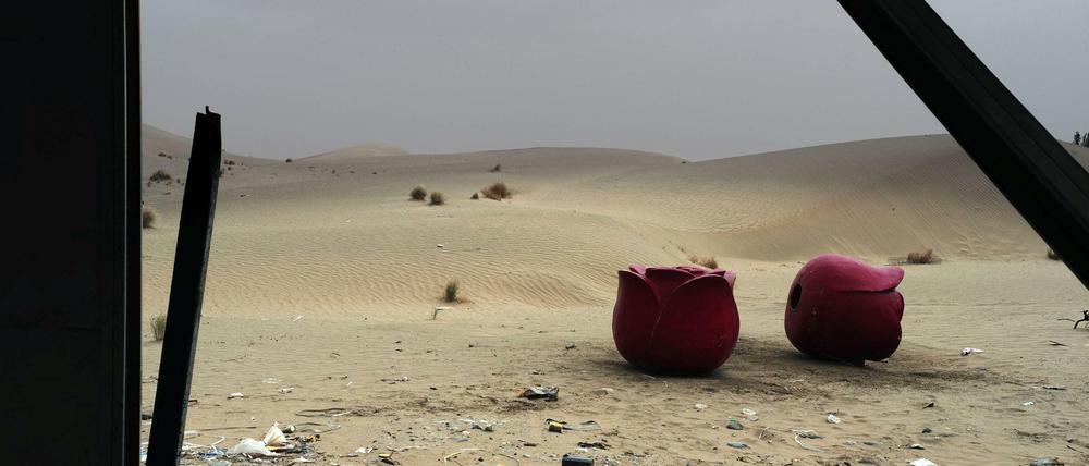 Zhou Taos Ausstellung „Winter North Summer South“ im Times Art Center.