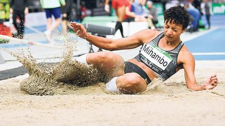 Weltmeisterin Malaika Mihambo schaffte im vergangenen Jahr Sprünge über sieben Meter in Serie. 