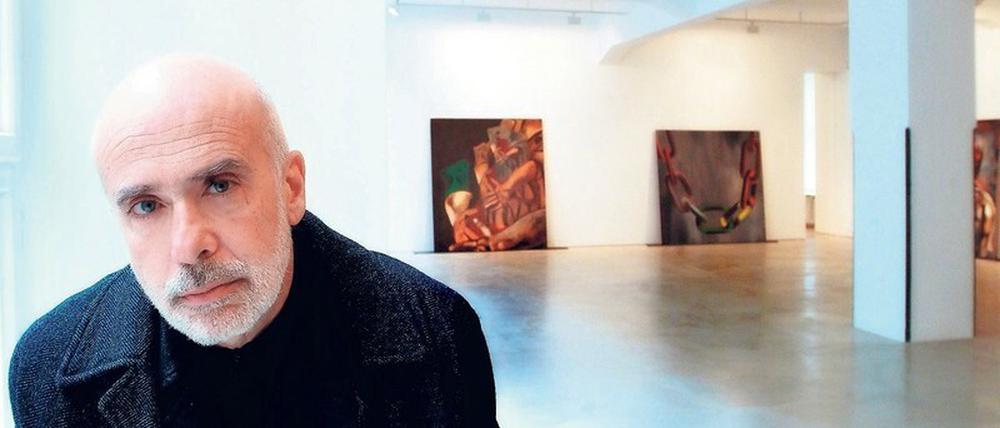 Francesco Clemente: Der letzte Künstler, der bei Blain Southern in Berlin ausgestellt hat.
