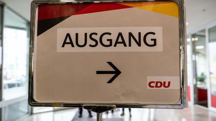 Immer dem Schild nach.