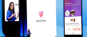 Die Vorstellung der Facebook-Dating-App in San Jose, Kalifornien.