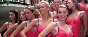 So posierten die Frauen für den Miss Germany-Wettbewerb noch 2002