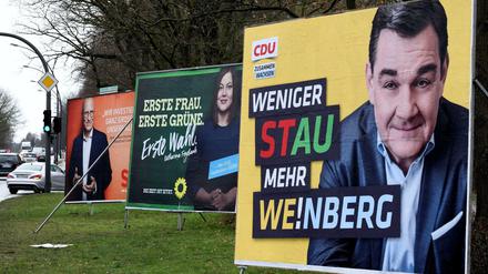 Ästhetik der 70er Jahre. Mit diesem Plakat versucht die CDU in Hamburg, das Ruder herumzureißen.