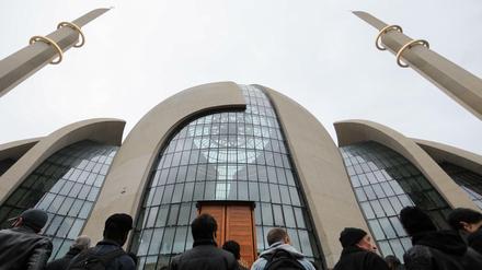 Die Zentralmoschee der Ditib in Köln.