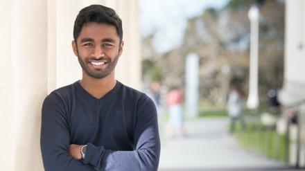 Sagithjan Surendra ist Student des Jahres.