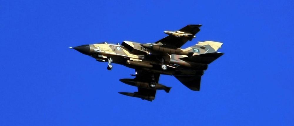 Ein saudischer Kampfjet (Archivbild).