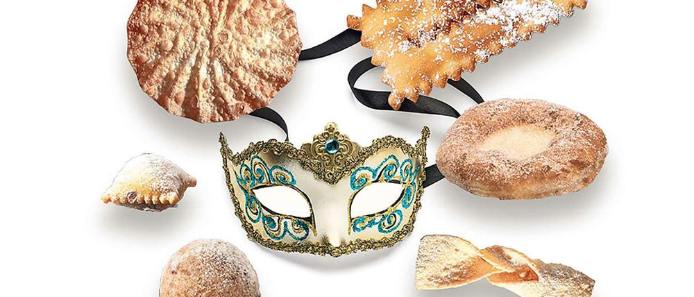 Sie heißen Chiacchere, Polsterzipf, Auszogne, Fritelli, Faworki, Fastnachtschüechli - aber haben eines gemeinsam: Sie sind das traditionelle Fettgebäck zum Karneval, Schwestern und Brüder des Berliner Pfannkuchens.