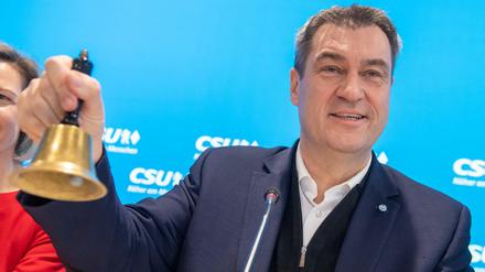 Die CSU und ihr Chef Markus Söder wollen auch ein Wörtchen mitreden bei der Kanzlerkandidatur. 