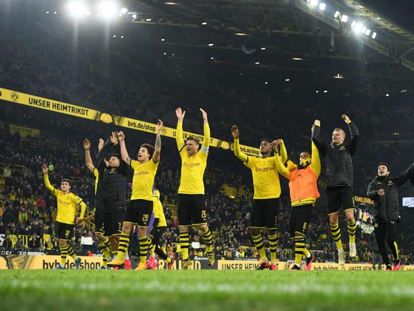 Grund zum Jubeln: Der BVB kann sich feiern lassen.