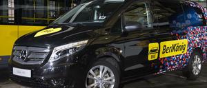 "BerlKönig": Solche Sharing-Vans sind wohl nicht mehr allzu lange auf Berlins Straßen zu sehen.