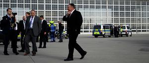 Mann der klaren Worte. US-Außenminister Mike Pompeo beim Abschied aus München. 