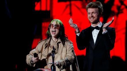 Billie Eilish und ihr Bruder Finneas.