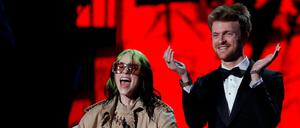Billie Eilish und ihr Bruder Finneas.