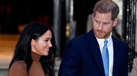 Harry und seine Gattin Meghan