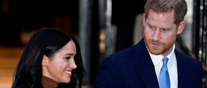 Harry und seine Gattin Meghan