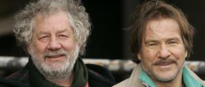 Götz George und Chiem van Houweninge (li.) im Jahr 2015.