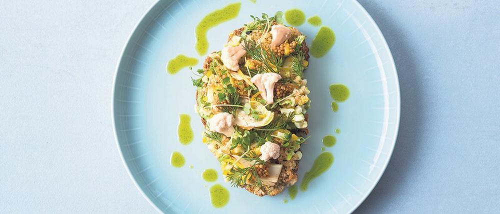 Kristof Mulacks Blumenkohl "polnisch" lässt sich leicht auf Spargel übertragen