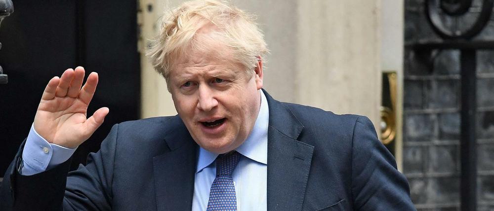 Premierminister von Großbritannien: Boris Johnson.