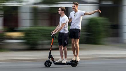 Spritztour: Vor allem Touristen sind gern mit E-Rollern unterwegs. 