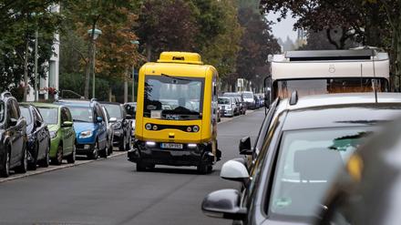 Der gelbe Mini.