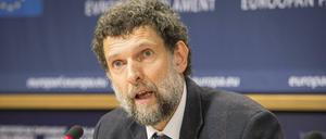 Osman Kavala 2014 bei einer EU-Konferenz in Brüssel.