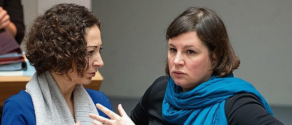 Wirtschaftssenatorin Ramona Pop oder Fraktionschefin Antje Kapek - eine soll Spitzenkandidatin der Grünen werden.